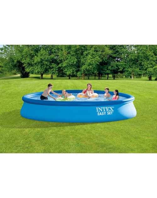 15ft x 33" Intex Easy Set Inflatable Above Ground Round Pool  With Filter